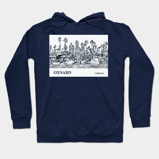 Oxnard - California Hoodie by Lakeric